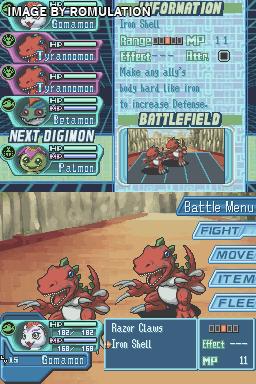 Digimon World DS for NDS screenshot